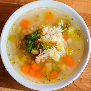 Минестроне с курочкой