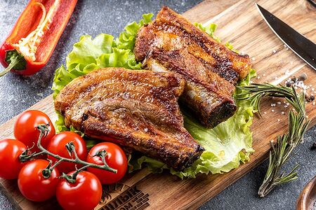 Шашлык из свиных рёбрышек