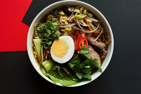 Ламен с говядиной