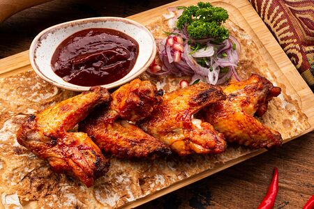 Куриные крылышки BBQ