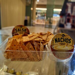 Double начос Тайский перец, соусы сырный и сальса