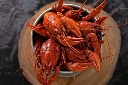 Рак мелкий вареный