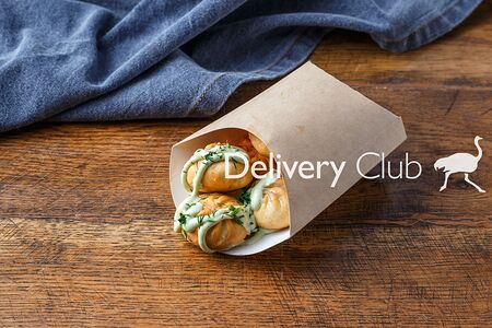 Пельмени, жаренные во фритюре