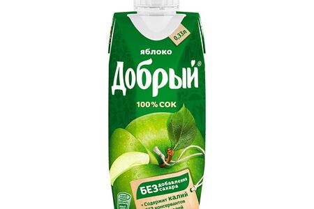Сок Добрый яблочный