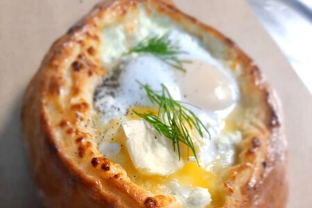 Мини-хачапури по-аджарски