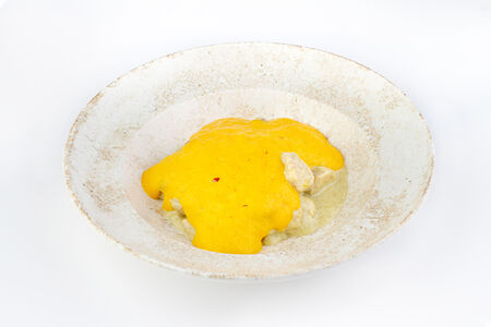 Томленый кролик с муссом