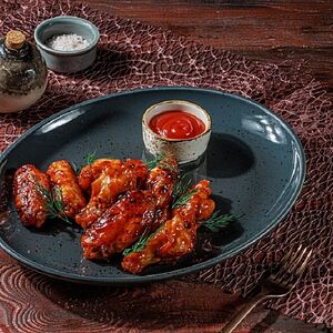 Куриные крылышки барбекю