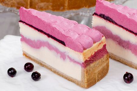 Чизкейк Черносмородиновый