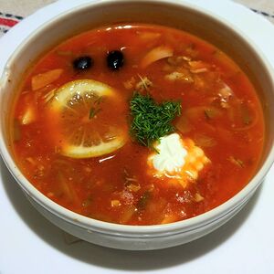 Солянка сборная мясная