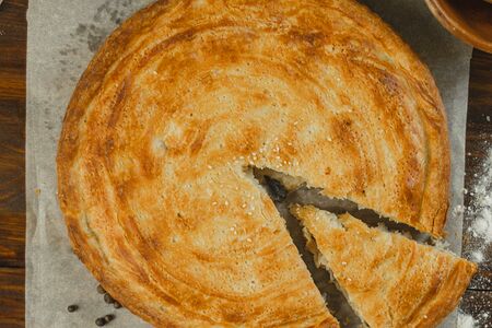 Туркменский пирог Джадыгойлик