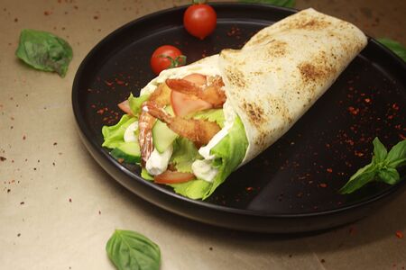 Фреш ролл с креветкой