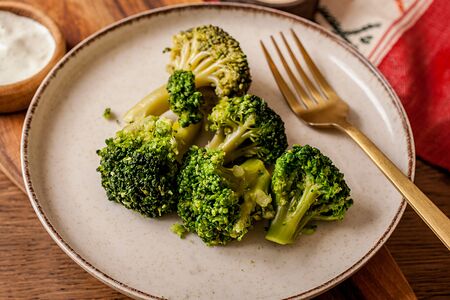 Брокколи на пару