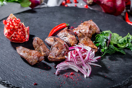 Шашлык из бараньего сердца