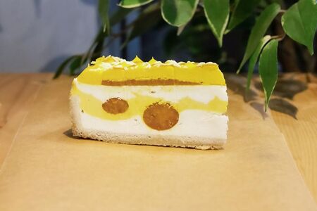 Чизкейк Манго-маракуйя