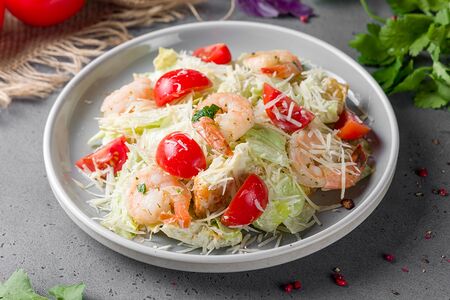 Цезарь с креветками