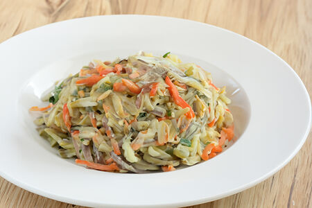 Салат с печенью