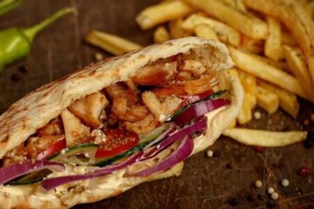 Гиро малый со свининой