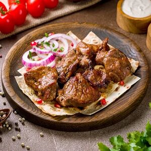 Шашлык из cвинoй шейки