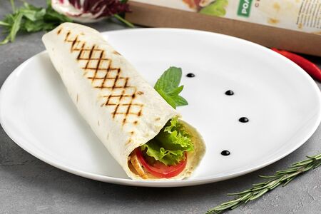 Ролл Цезарь с курицей