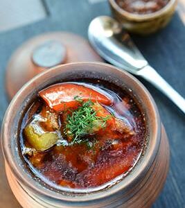 Узбекский лагман