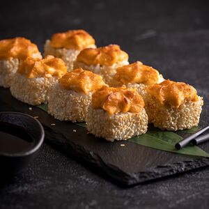 Ролл Запеченный лосось