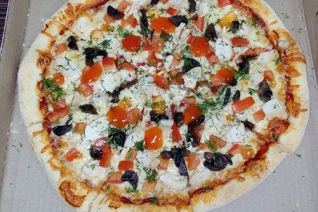 Пицца Мексиканская с Чили соусом