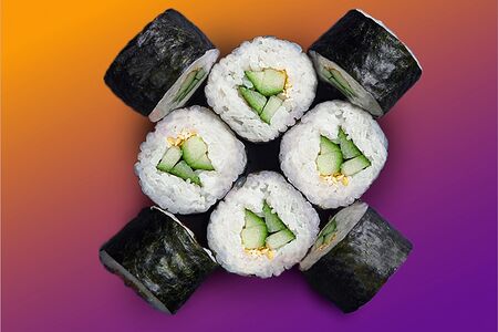 Маки с огурцом