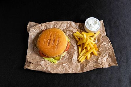 Бургер с говядиной