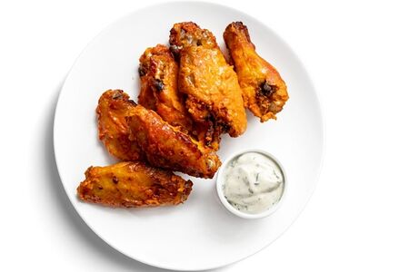 Крылышки в маринаде с медом и горчицей