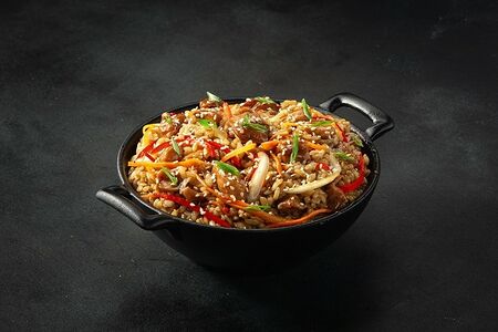 Курица терияки с рисом