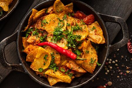 Оджахури с курицей