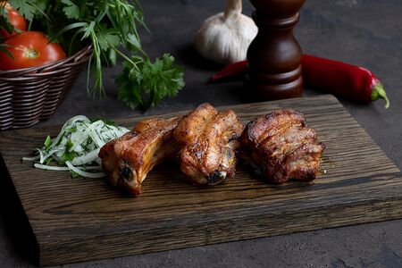 Шашлык из cвиных ребрышек