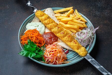 Софра-кебаб из курицы