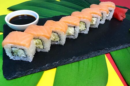 Филадельфия с яблоком