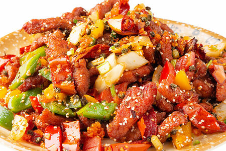 Жареное мясо нихао