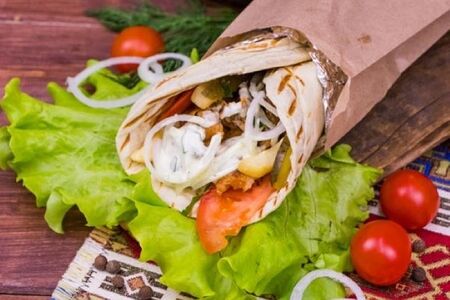 Шаурма Греческая со свининой