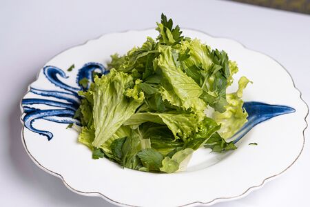 Зеленый салат