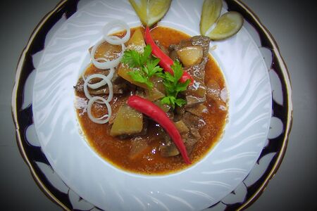 Говяжья печень