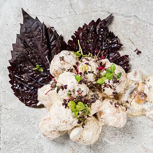 Куриные шарики в белом соусе