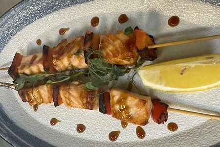 Шашлычок из семги