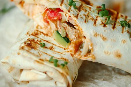 Шашлык в лаваше Big