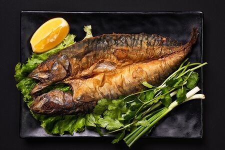 Скумбрия жареная