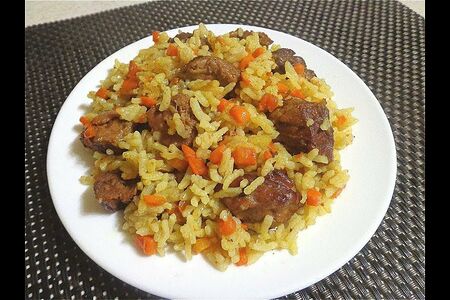 Плов с говядиной