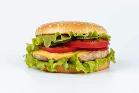 Бургер с курицей