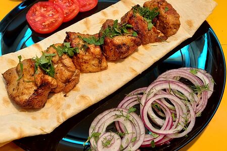 Шашлык из мякоти свинины