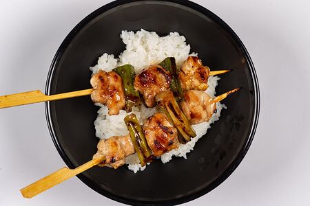 Ланч с куриным шашлыком