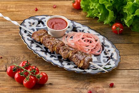 Шашлык Наполеон из телятины Халяль