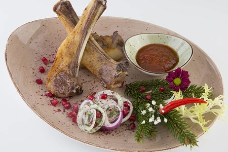 Шашлык из корейки ягнёнка