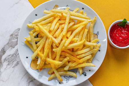 Картошечка фри с кетчупом