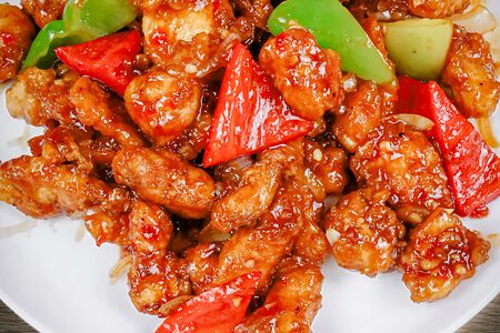 Курица в кисло-сладком соусе